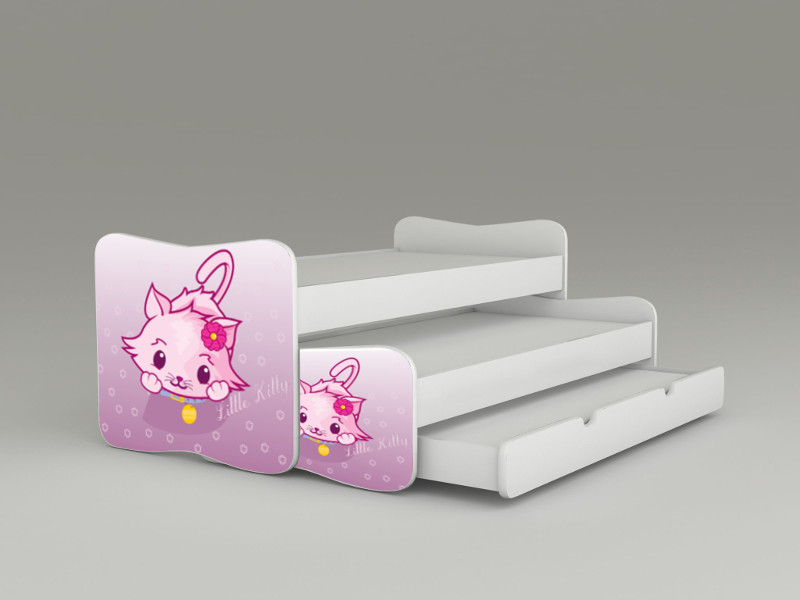 Becks postel pre tri deti Little kitty